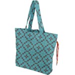 Tiles Drawstring Tote Bag