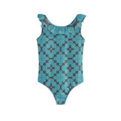 Tiles Kids  Frill Swimsuit by Sobalvarro