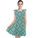 Tiles Tie Up Tunic Dress