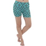 Tiles Lightweight Velour Yoga Shorts