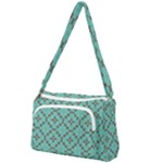 Tiles Front Pocket Crossbody Bag