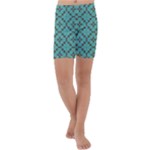 Tiles Kids  Lightweight Velour Capri Yoga Leggings