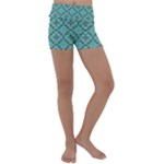 Tiles Kids  Lightweight Velour Yoga Shorts