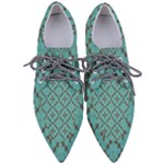 Tiles Pointed Oxford Shoes