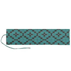 Tiles Roll Up Canvas Pencil Holder (l)
