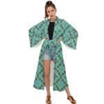 Tiles Maxi Kimono