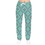 Tiles Women velvet Drawstring Pants