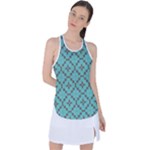 Tiles Racer Back Mesh Tank Top
