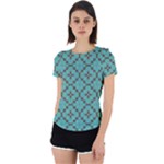 Tiles Back Cut Out Sport Tee
