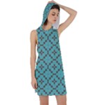 Tiles Racer Back Hoodie Dress