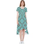 Tiles High Low Boho Dress