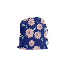 Floral Drawstring Pouch (small) by Sobalvarro