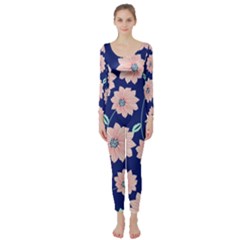 Floral Long Sleeve Catsuit by Sobalvarro