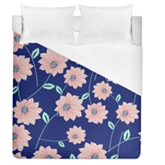 Floral Duvet Cover (queen Size) by Sobalvarro