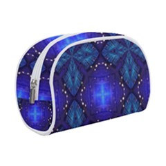 Blue Ornate Makeup Case (small)
