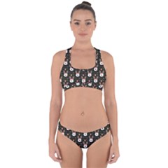 Bear Rein Deer Christmas Cross Back Hipster Bikini Set