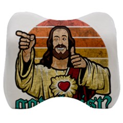 Got Christ? Velour Head Support Cushion