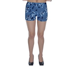 Abstract Fashion Style  Skinny Shorts by Sobalvarro