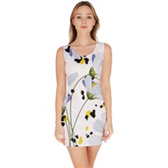 Tree Poppies  Bodycon Dress by Sobalvarro