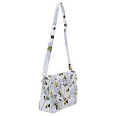 Tree Poppies  Shoulder Bag With Back Zipper by Sobalvarro