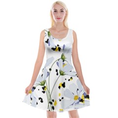 Tree Poppies  Reversible Velvet Sleeveless Dress by Sobalvarro