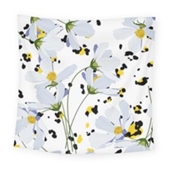 Tree Poppies  Square Tapestry (large) by Sobalvarro