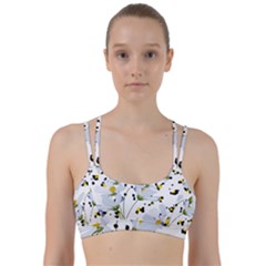 Tree Poppies  Line Them Up Sports Bra