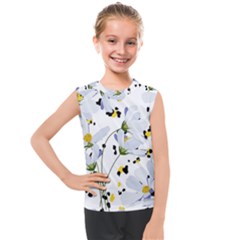 Tree Poppies  Kids  Mesh Tank Top by Sobalvarro