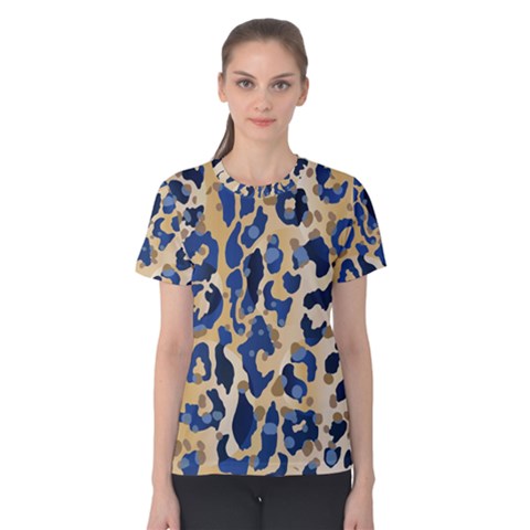 Leopard Skin  Women s Cotton Tee by Sobalvarro