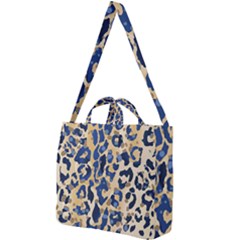 Leopard Skin  Square Shoulder Tote Bag by Sobalvarro