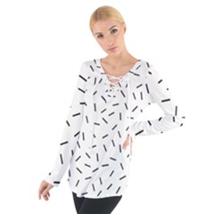 Rain  Tie Up Tee by Sobalvarro