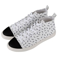 Rain  Men s Mid-top Canvas Sneakers by Sobalvarro