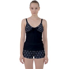 Baphomet Pentagram Tie Front Two Piece Tankini