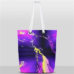 Garth Full Print Rope Handle Tote (small) by MRNStudios
