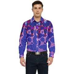 Abstract Geometric Men s Long Sleeve  Shirt by SeaworthyClothing