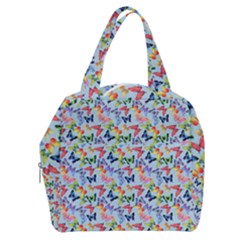 Beautiful Bright Butterflies Are Flying Boxy Hand Bag by SychEva