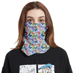 Beautiful Bright Butterflies Are Flying Face Covering Bandana (two Sides)