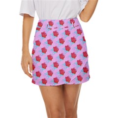 Stars Mini Front Wrap Skirt