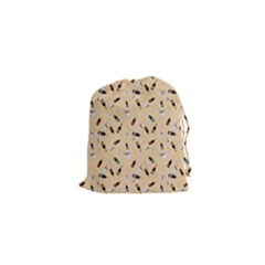 Festive Champagne Drawstring Pouch (xs)