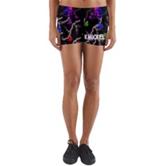 Knuckelz Yoga Shorts by TwiztidFox