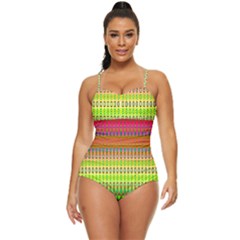 Disco Jesus Retro Full Coverage Swimsuit