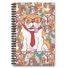Dogs Cute Pets 5 5  X 8 5  Notebook by walala