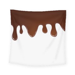 Chocolate Square Tapestry (small) by nate14shop