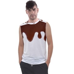 Chocolate Men s Regular Tank Top