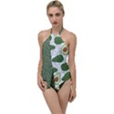 avocado pattern - Copy Go with the Flow One Piece Swimsuit View1