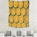 Orange Slices Cross Sections Pattern Medium Tapestry View2