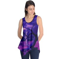 Forest Night Heaven Cloud Nature Sleeveless Tunic