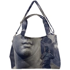 Men Taking Photos Of Greek Goddess Double Compartment Shoulder Bag