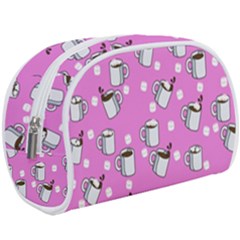 Coffee Chocolate Milk Drink Hot Make Up Case (large)
