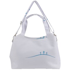 Voice Actor T- Shirt As For Me And My Voice We Will Serve The Lord Christian T- Shirt Double Compartment Shoulder Bag